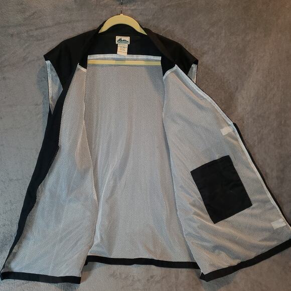 All Terrain Outfitters 4XL Black Outdoor Fishing Utility Vest Multi Pocket - Picture 4 of 9